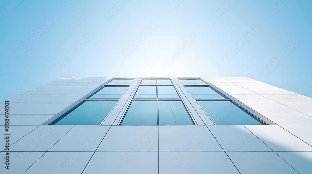 Modern white building facade with large windows and geometric patterns, showcasing minimalist design and contemporary architecture in an urban residential exterior. Modern white building facade with large windows and geometric patterns, showcasing minimalist design and contemporary architecture in an urban residential exterior.