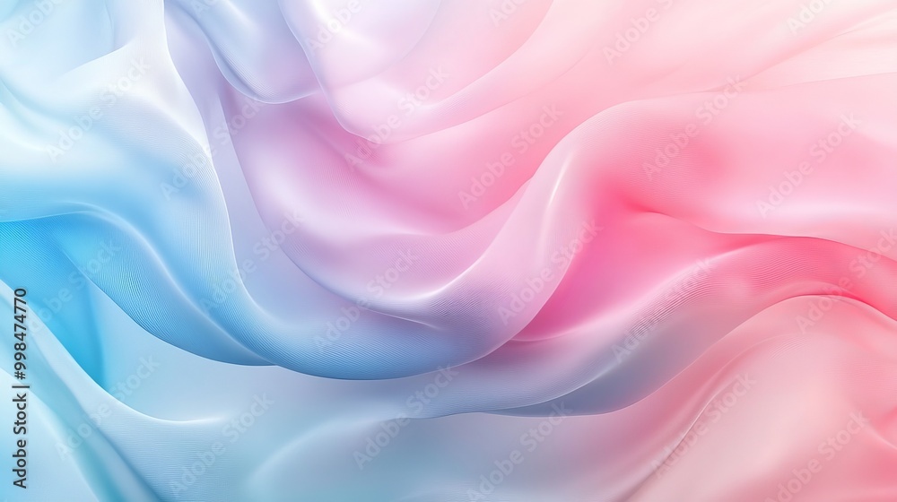 A pink, purple, blue, orange, and yellow wavy wallpaper background. Liquid metal rainbow waves banner. 3D gradient background with colorful waves.