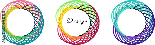 Vector 3D abstract background with paper cut shapes. Colorful carving art, 3D abstract love frame, love, abstract wave line