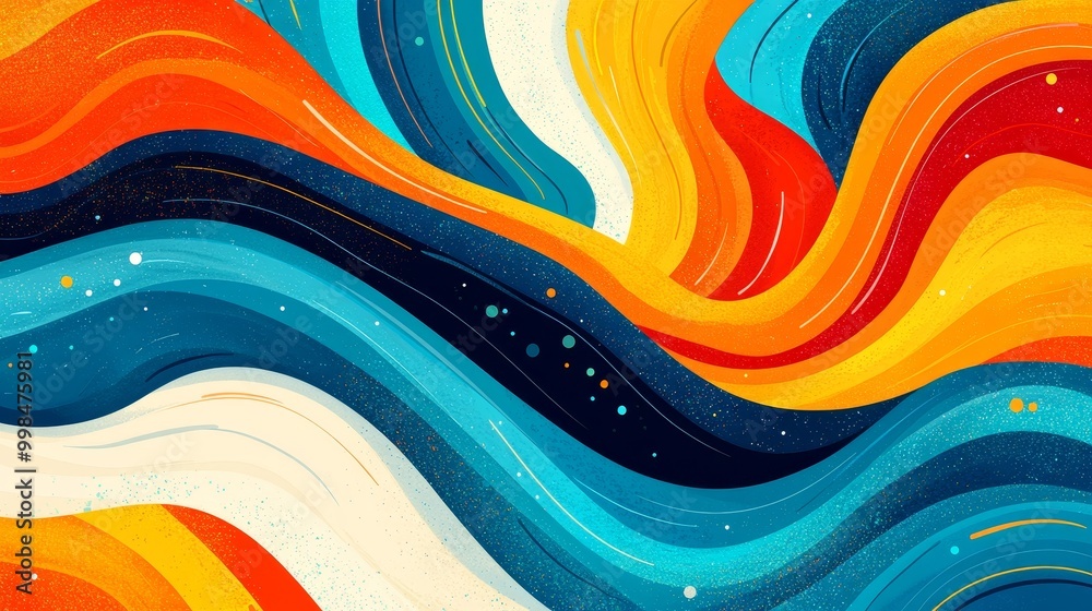 Bright and whimsical abstract background wallpaper featuring LGPTQ pride Bright and whimsical abstract background wallpaper featuring LGPTQ pride