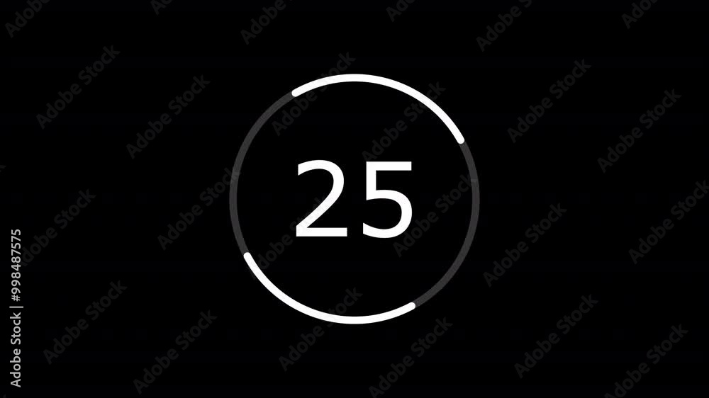 
countdown timer animation from 30 to 0 seconds, 30 second countdown Animation background, 30 seconds countdown.