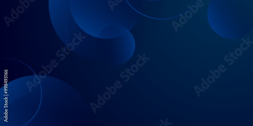 Modern dark blue gradient abstract background in blue background. Colorful geometric background. Fluid shapes composition. Modern vibrant imac color. Vector illustration with corporate and business.