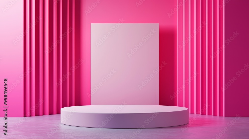Abstract flat podium on creative background. Abstract flat podium on creative background.
