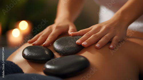 Healing Hot Stone Massage in a Tranquil Spa