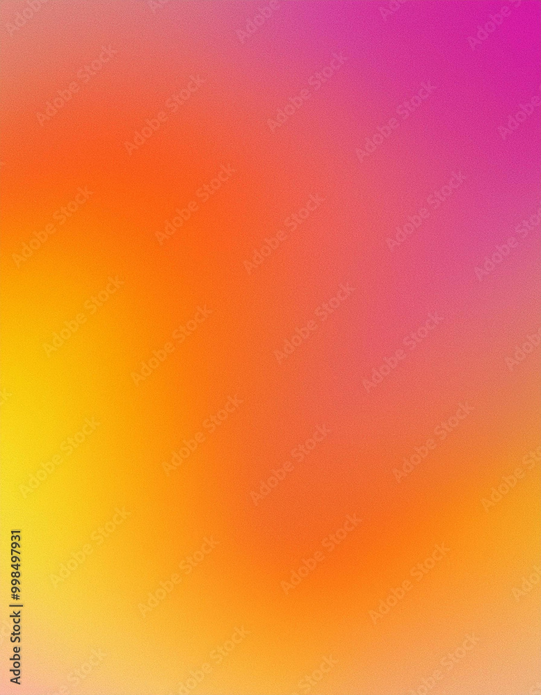 Obraz premium Abstract Yellow, Orange, and Pink Gradient Background