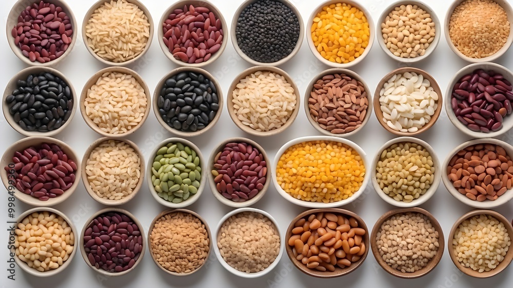 uncooked grain uncooked grain