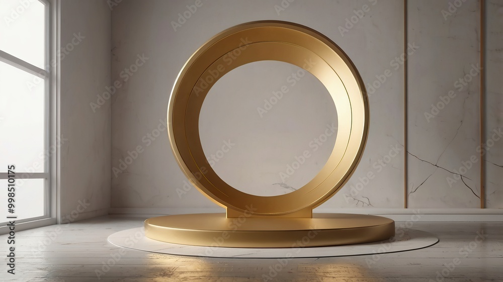 Photo abstract realistic background 3d rendering Product display template ultra luxury image natural colors new podium display	