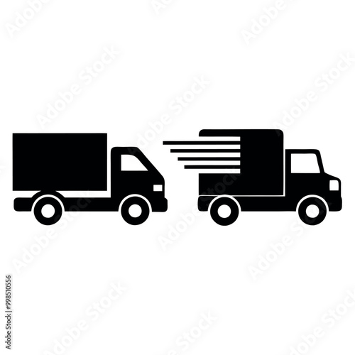  Delivery track icon vector illustration.