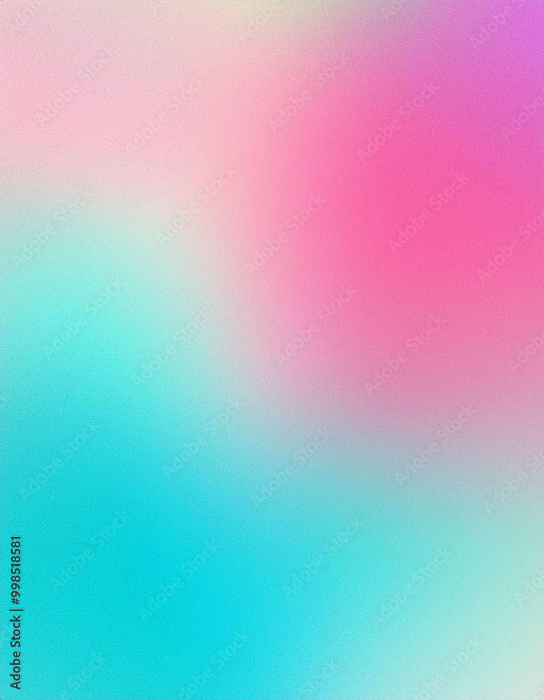 Abstract Gradient Background in Pink and Teal Colors Abstract Gradient Background in Pink and Teal Colors