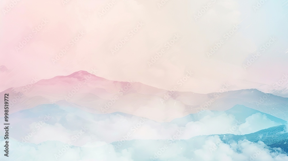 Color_ink_wash_simple_and_atmospheric_cloud_and_mis Color_ink_wash_simple_and_atmospheric_cloud_and_mis