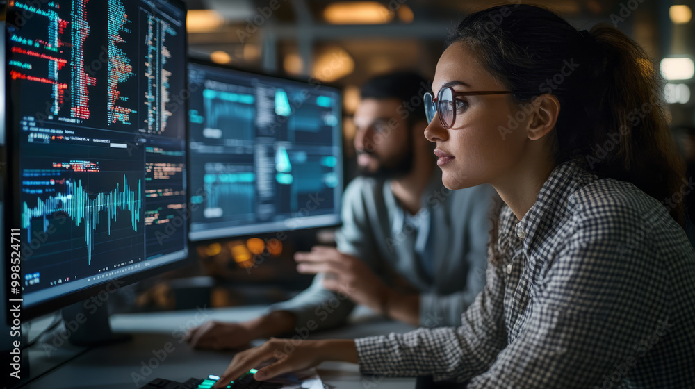 Researchers using AI-powered data analysis to uncover market trends Researchers using AI-powered data analysis to uncover market trends