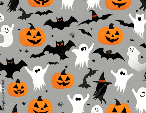 Halloween theme creative background