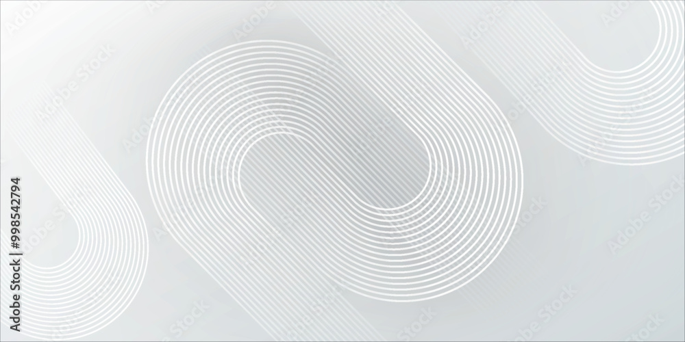 Fototapeta premium abstract white background modern design Vector illustration