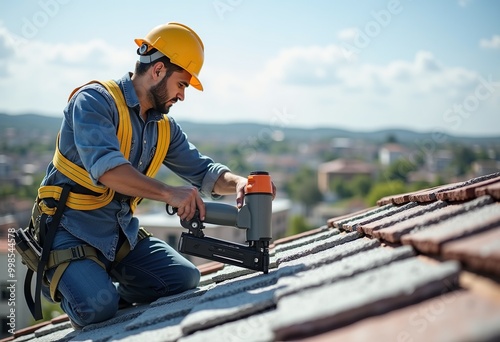 Roofing Contractor: Professional Crew Providing High-Quality Roofing Services