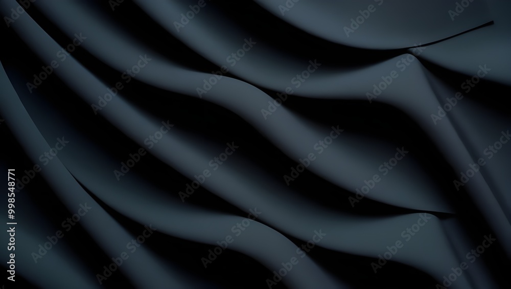 black satin cliff waves background black satin cliff waves background