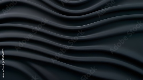 black satin cliff waves background