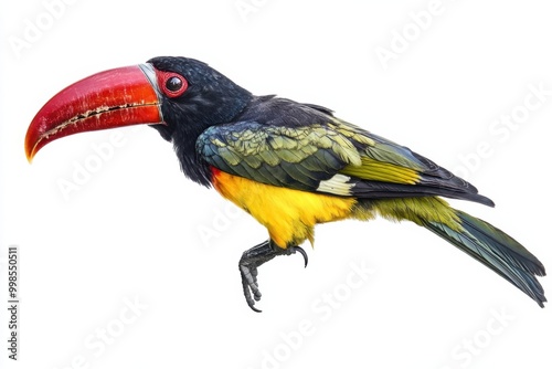 Fiery-billed Aracari: Colorful Central American Toucan photo