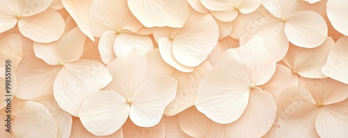 beige transparent leaves with natural texture background