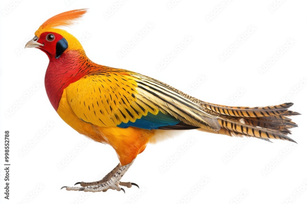 Golden Pheasant: Ornate Chinese Game Bird Golden Pheasant: Ornate Chinese Game Bird