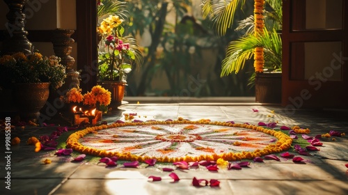 Minimalist background capturing the essence of Vijaya Dashami and Maha Ashtami, blending traditional worship themes with creative festival designs from West Bengal.

 photo