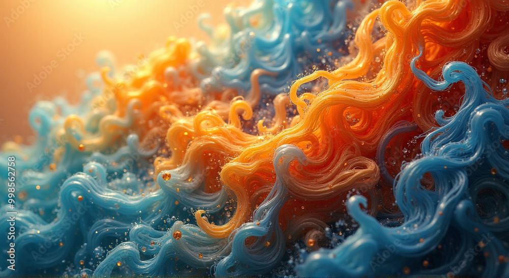 Fototapeta premium abstract fire background