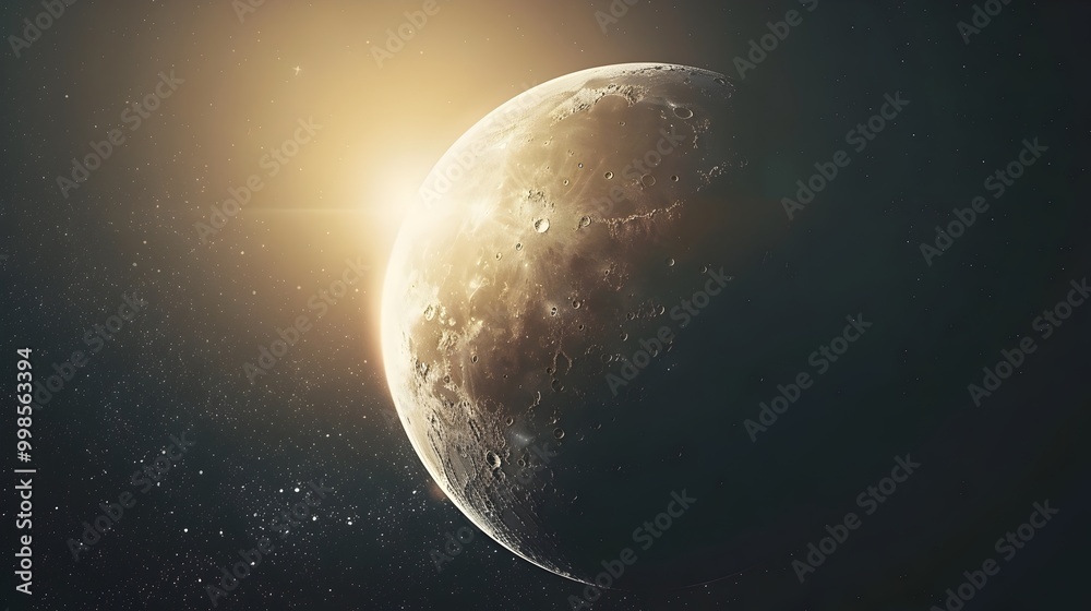 Captivating Metallic Moon Glimmering in Celestial Illumination Planetary Sphere Concept Artwork Captivating Metallic Moon Glimmering in Celestial Illumination Planetary Sphere Concept Artwork