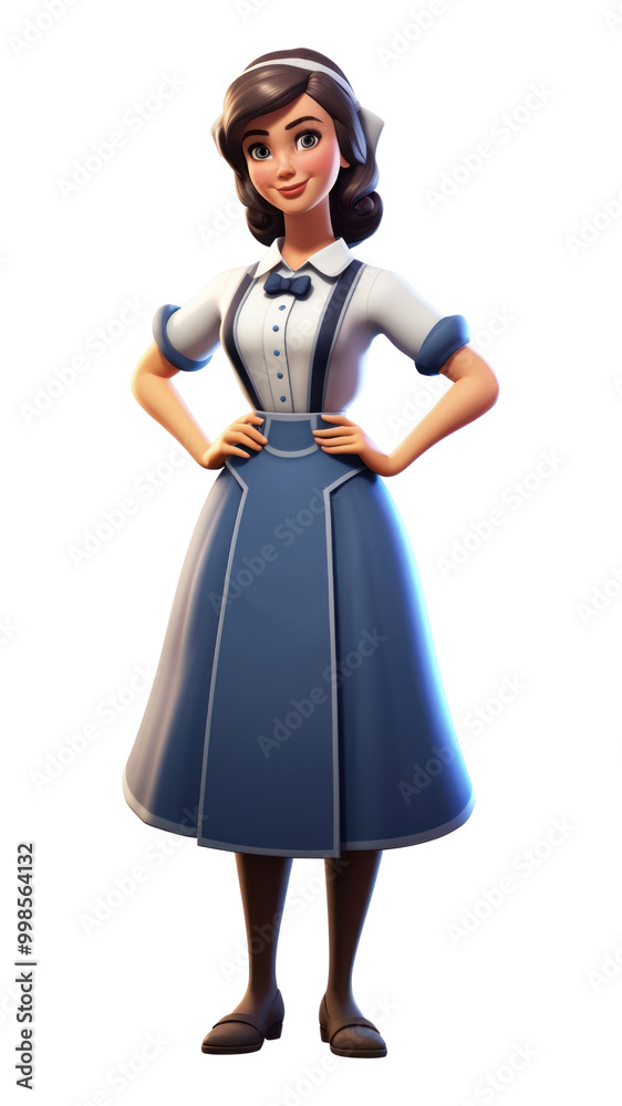 PNG Adult cartoon woman white background. PNG Adult cartoon woman white background.