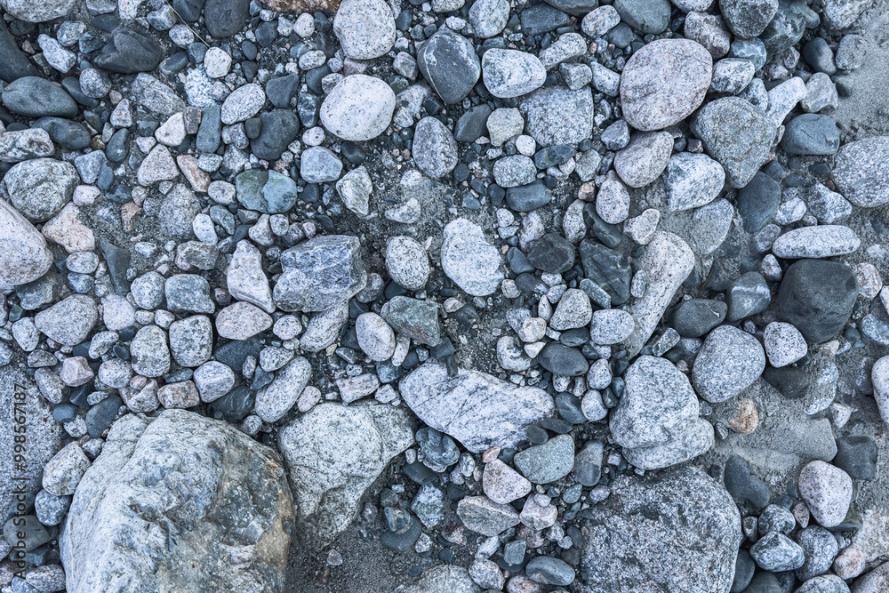 Background, texture of large river gray gravel. Background, texture of large river gray gravel.