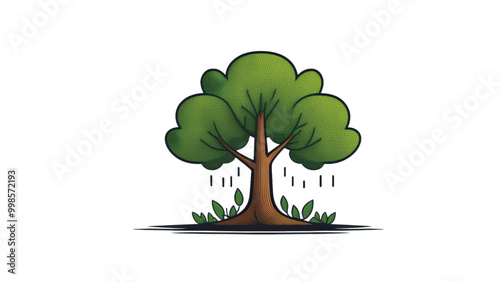 tree with leaves