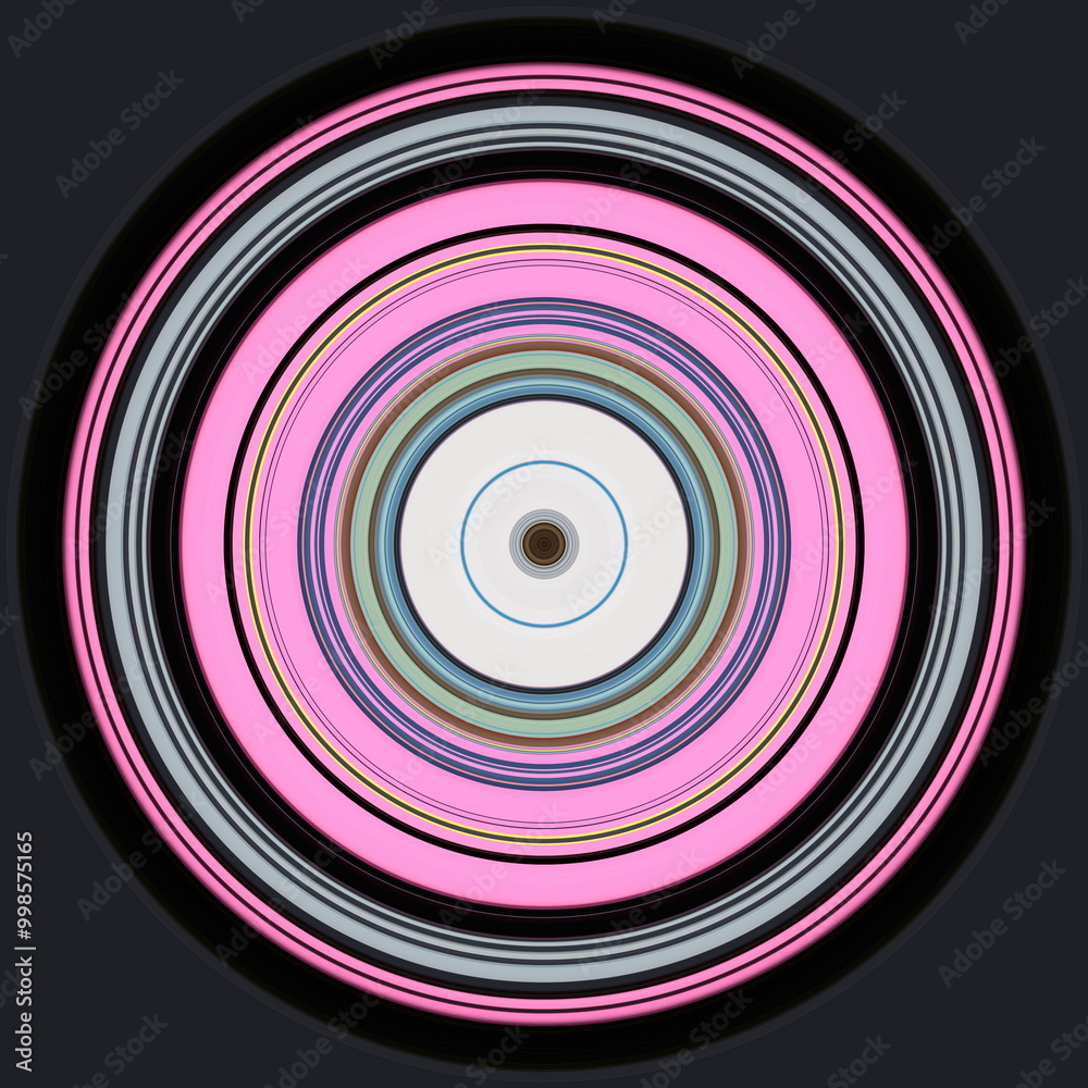An Illustration of a Bullseye for Target Practice, Showing a Round Brown and Very Small precision inner Core. An Illustration of a Bullseye for Target Practice, Showing a Round Brown and Very Small precision inner Core.