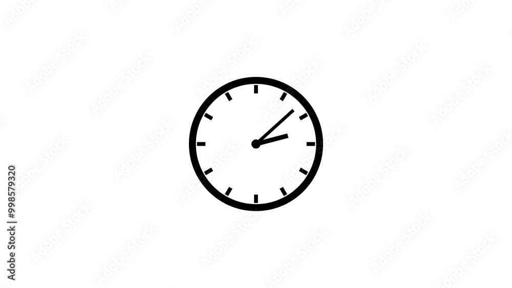 Analog Clock Icon Illustration Background. Analog Clock Icon Illustration Background.