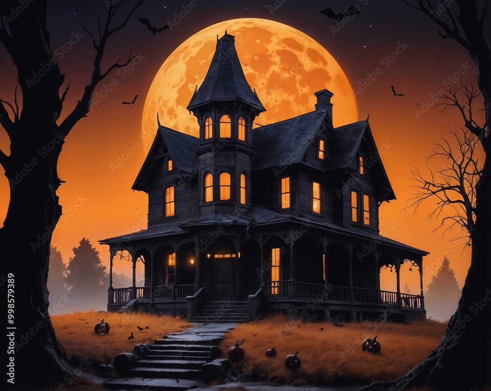 haunted house in the woods haunted house in the woods