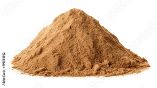 PNG Powder sand white background ingredient.