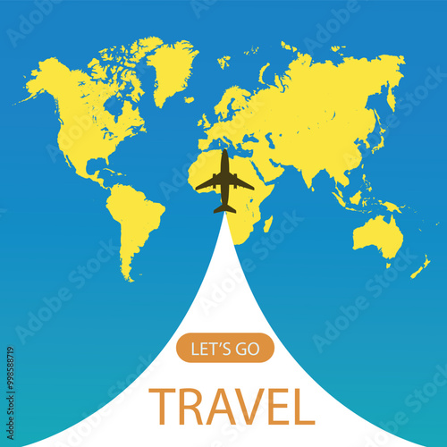 travel and tours illustrations vector background.Famous landmark around the world grouped together.tourism poster road trip holiday vacation and time to travel banner. Adjustable vector