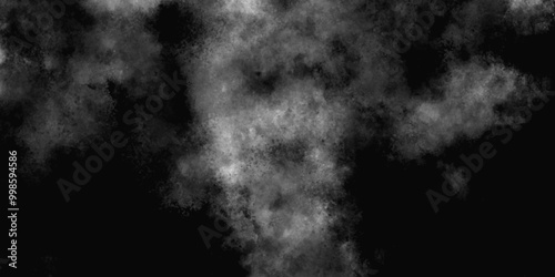 Abstract White and black grunge background for cement floor texture design. Old and grainy white or grey grunge texture.