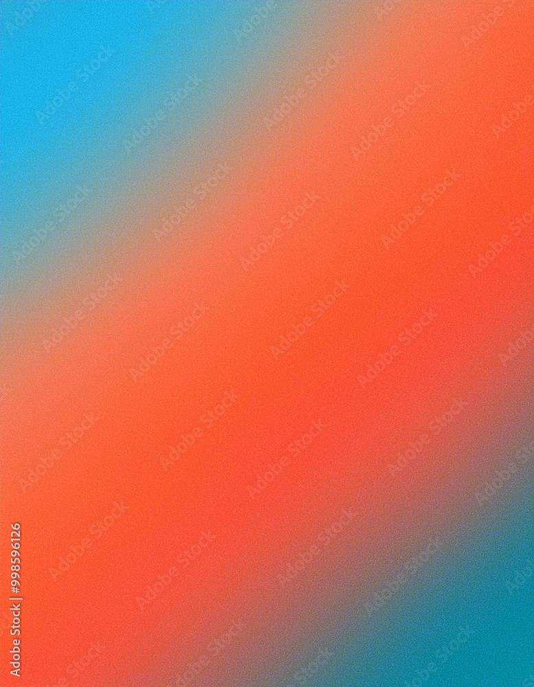 Abstract Gradient Background in Blue and Orange Abstract Gradient Background in Blue and Orange