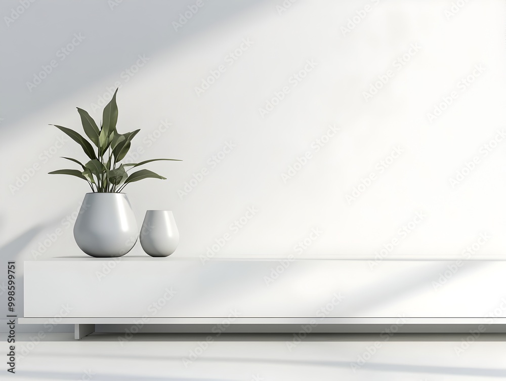 Modern Minimalist TV Stand With Sleek Metal Frame and Clean Lines Against Bright White Background Modern Minimalist TV Stand With Sleek Metal Frame and Clean Lines Against Bright White Background