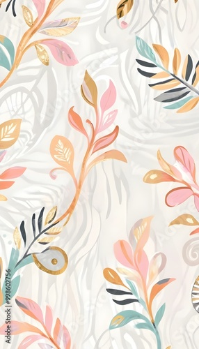 floral wallpaper pattern