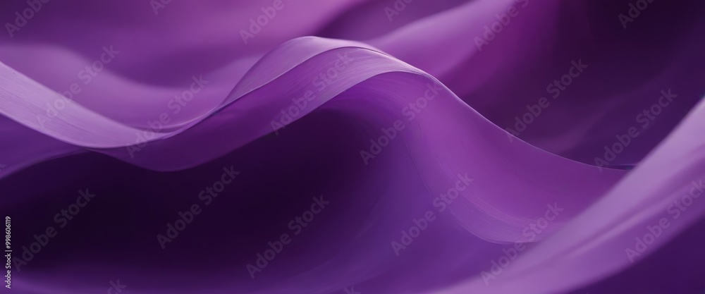 Fototapeta premium Abstract Purple Curves