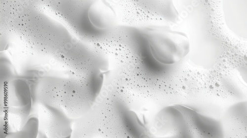 Wallpaper Mural Collection of white soap foam textures isolated on clean white or transparent backgrounds. Bold and dynamic for modern visual projects Torontodigital.ca