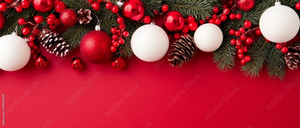 Merry Christmas and Happy New Year holiday background Merry Christmas and Happy New Year holiday background
