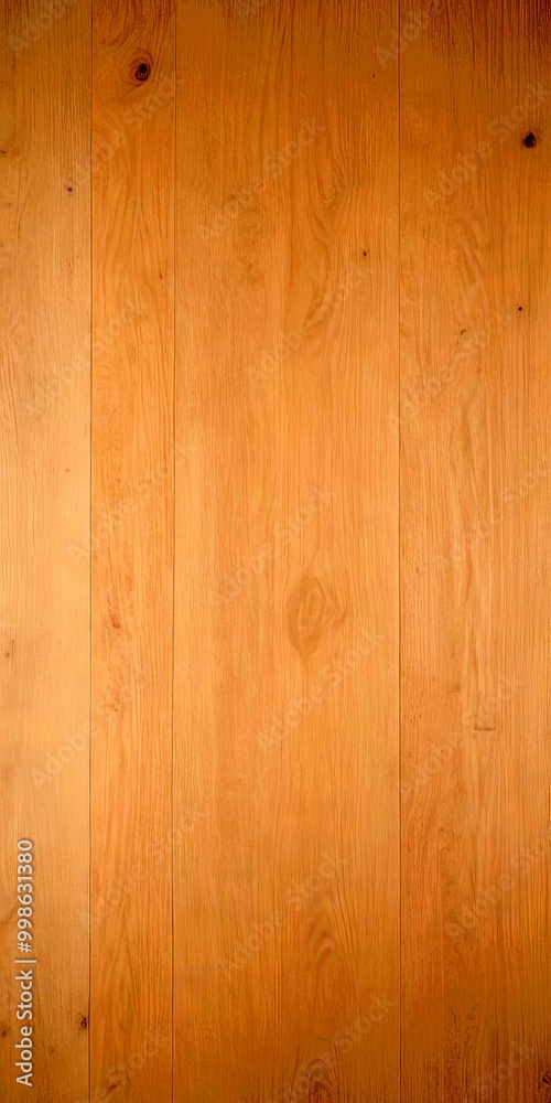 Fototapeta premium A light-colored wooden panel with a natural grain pattern, featuring vertical planks arranged in a horizontal pattern