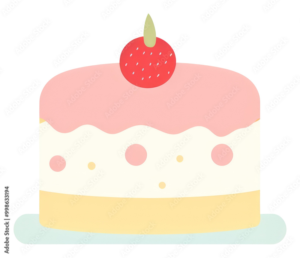 PNG Birthday cake strawberry dessert cream. PNG Birthday cake strawberry dessert cream.