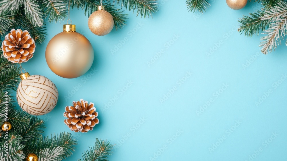 Merry Christmas and Happy New Year holiday background Merry Christmas and Happy New Year holiday background