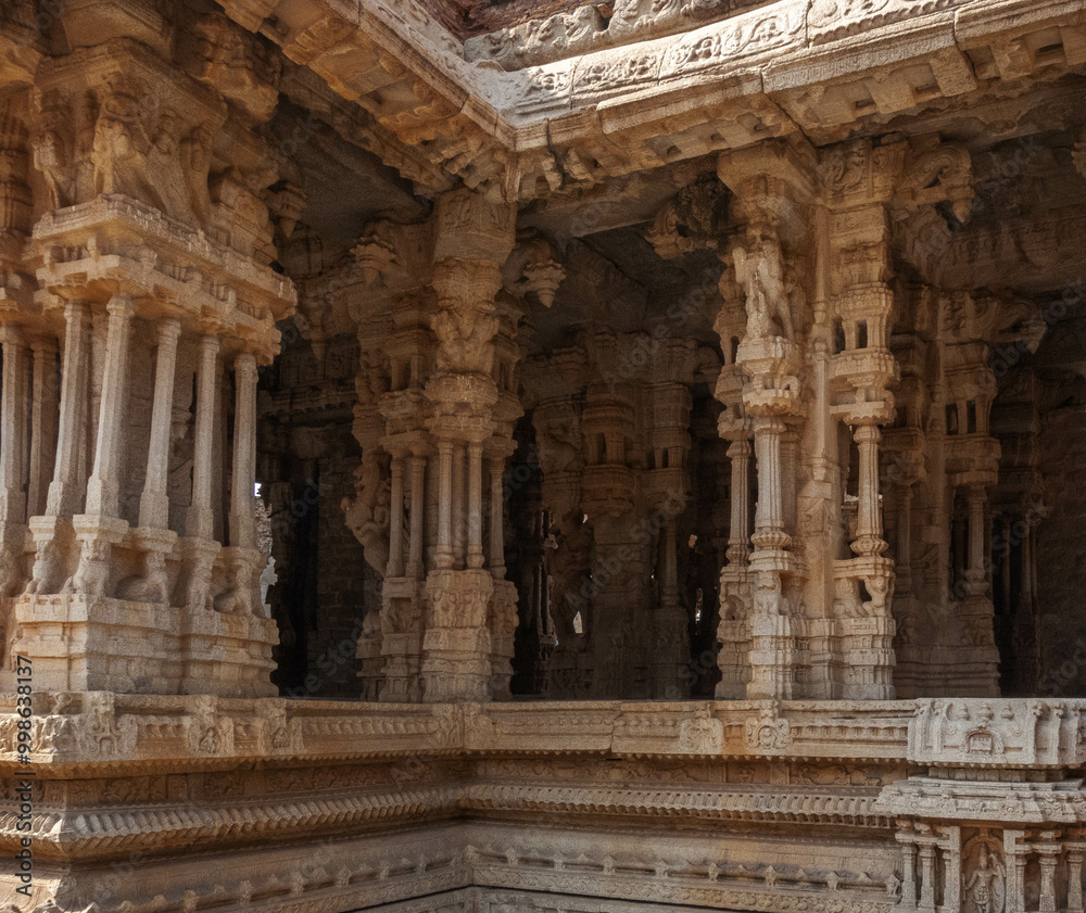 Vithala Temple Complex in Hampi. Karnataka. India. Vithala Temple Complex in Hampi. Karnataka. India.