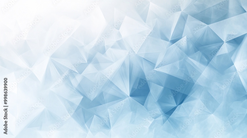 Abstract blue and white geometric background with a soft, blurred effect. Abstract blue and white geometric background with a soft, blurred effect.
