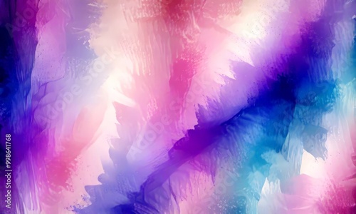 a vibrant abstract background with a gradient of pink, purple, blue, and white colors, creating a dynamic and visually striking composition photo