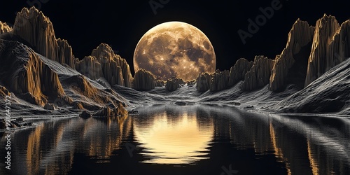 A surreal landscape showcas...