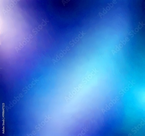 a gradient background transitioning from a deep blue at the top to a lighter blue at the bottom, with a subtle purple hue in the top right corner photo