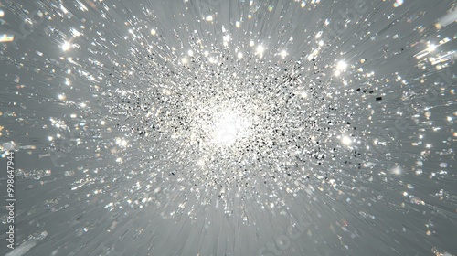 A dazzling explosion of lig...